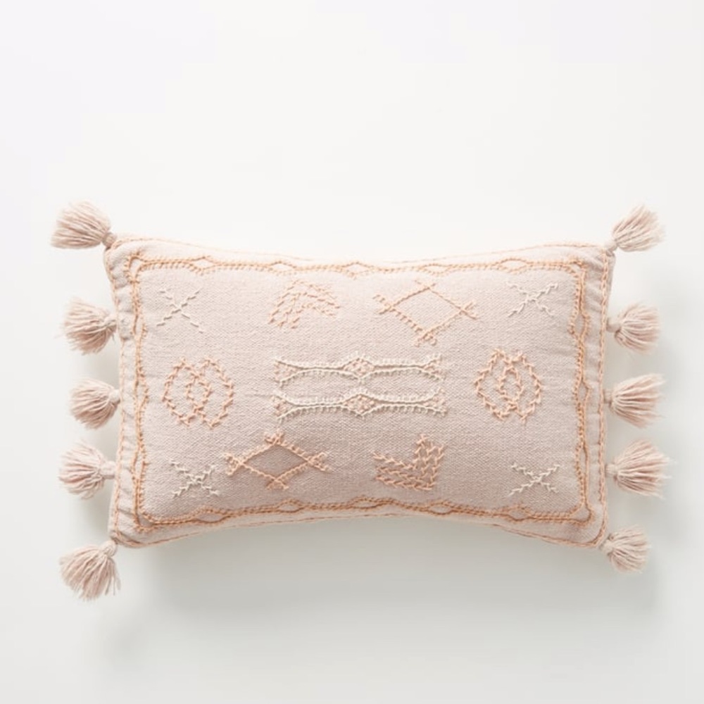 Joanna Gaines x Anthropologie Pink Sadie Pillow